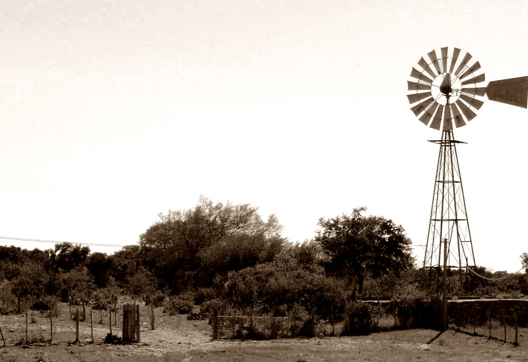 and old windmill